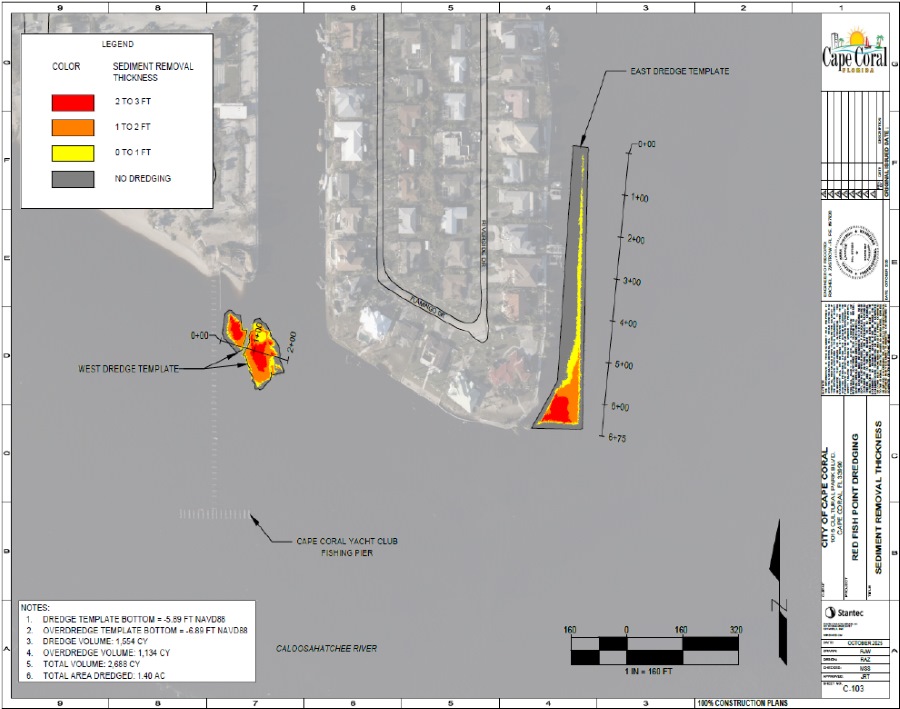 redfish point dredging map